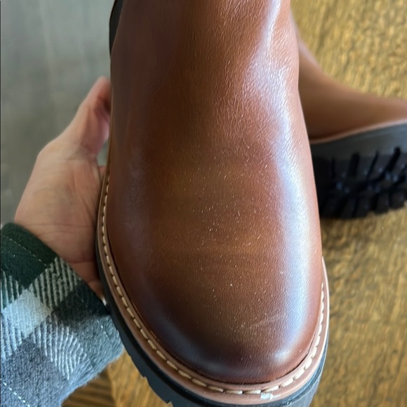 Brown Leather Ankle Boots - Picture 2 of 6